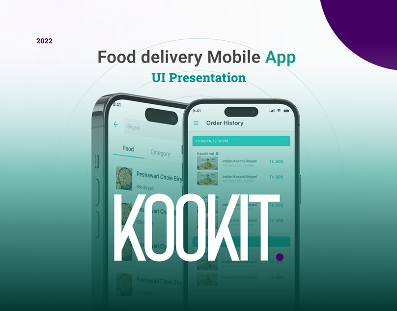 Kookit – Food Delivery App